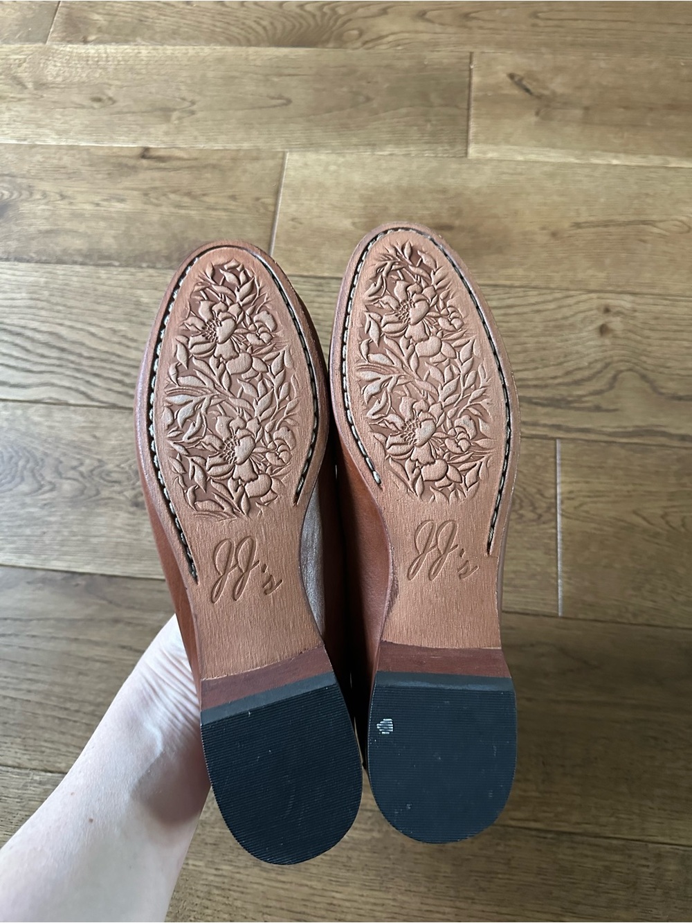 New JJ’s Genuine Leather Loafers Hand Crafted In Leon Made In Mexico Sz 9.5 - Picture 7 of 8